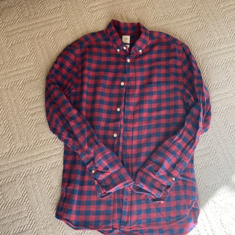 H&M plaid shirt